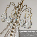 Axyaa Pearl Chandelier: Elegant Crystal Light for Home Decor & Luxury Lighting