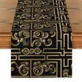 Axyaa Geometric Ethnic Patterns Table Runner - Holiday Room Decor