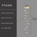 Axyaa Luxe Modern Loft Pendant Light - Stylish & Atmospheric Exhibition Hall Lighting