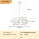 Axyaa Rattan Pendant Light: Modern LED Bird's Nest Lamp for Living Room & Restaurant