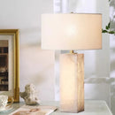 Axyaa Marble Table Lamp - Retro, Energy-Efficient, Stylish Design for Study and Bedside