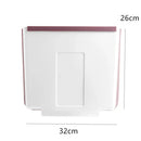Axyaa Hanging Folding Trash Can for Kitchen Cabinet Door Sorting and Storage