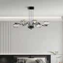 Golden Glass Balls Pendant Chandelier for French Bedroom Living Room by Axyaa