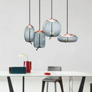 Axyaa Glass Knot Pendant Light Chandelier for Bedroom Kitchen Dining