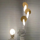 Axyaa Modern Round LED Pendant Lights for Home Decoration
