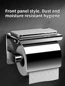 Axyaa Stainless Steel Toilet Paper Holder Waterproof Tissue Box Bathroom Hardware