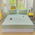 Axyaa Super Skin-Friendly Mattress Cover, Non-Slip & Dirt Resistant Fitted Sheet