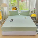 Axyaa Super Skin-Friendly Mattress Cover, Non-Slip & Dirt Resistant Fitted Sheet