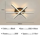 Axyaa Fan-shaped LED Ceiling Light for Modern Home Decor & Lighting Fixtures