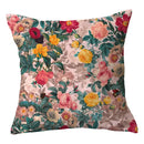 Axyaa Peach Leather Scenery Pillowcase for Home & Office Décor