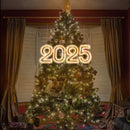 Axyaa Neon 2025 Party Lights Alphabet Sign 76cm