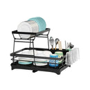 Axyaa 2-Tier Dish Drainer Rack with Drained Board