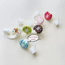 Axyaa Biscuit Straw Toppers for 7-8mm Straws - Kawaii Silicone Cup Accessories