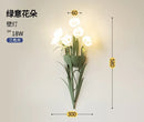 Axyaa Vintage Green Wall Lamp Modern Restaurant Study Bedroom Bedside G4 Lighting