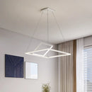 Axyaa Modern Minimalist LED Ceiling Chandelier for Home Decor Lighting