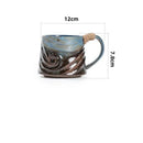 Axyaa Spiral Hemp Rope Ceramic Mug - Vintage Stoneware Coffee Mug