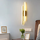 LED Linear Wall Lights by Axyaa: Modern Indoor Outdoor Decor Fixture