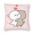 Axyaa Bedroom Living Room Couple Cute Cat Fishing Goma Federa Decor Set
