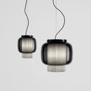 Axyaa Vintage Glass Pendant Lights - Retro Art LED Chandeliers for Home, Kitchen, Restaurant