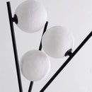 Axyaa Nordic Designer Moon Standing LED Floor Lamp for Modern Minimalist Home Decoration