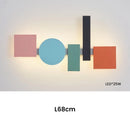 Axyaa Nordic Long LED Wall Sconce for Bedroom Decor