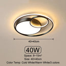 Axyaa Modern LED Ceiling Light Remote Control Bedroom Lamp Simple Living Room Lighting