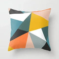Axyaa Medieval Geometric Throw Pillow Covers for Home Sofa Chair Decor