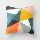 Axyaa Medieval Geometric Throw Pillow Covers for Home Sofa Chair Decor