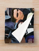 Axyaa Keanu Reeves Throw Blanket: Warm Winter Bedding for Cozy Sleep.