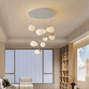 Axyaa Minimalist LED Restaurant Pendant Light for Modern Nordic Interior Lighting Fixtures