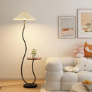 Axyaa Nordic Storage Floor Lamp Modern Art Living Room Lights Sofa Home Decor
