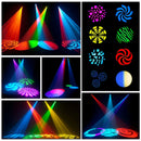 Axyaa RGBW Moving Head Light Beam for DJ Disco Party Bar Club