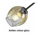 Axyaa Modern Glass Pendant Lights for Bedroom and Dining Room