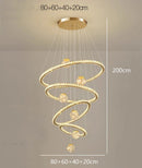 Axyaa Modern Indoor LED Chandelier Pendant Ceiling Light for Dining Room