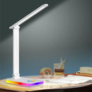 Axyaa LED Desk Lamp: Foldable, 3 Dimmable Levels, Touch Control, Eye Protection