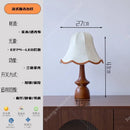 Axyaa Solid Wood Retro Desk Lamp - Luxury Medieval Home Light