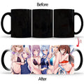 Axyaa Ceramic Color Changing Coffee Mug - Sexy Girl Design - Thermal Cup