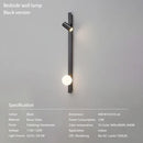 Axyaa Brass Bedside Wall Lamp Spot Light Fixture with Universal Joint, Vertical & Horizontal Installation