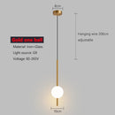 Axyaa Long Line Black/Gold Pendant Light for Bedroom and Living Room Wall Decor