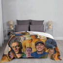 Axyaa Drew Starkey Photo Collage Throw Blanket