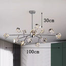 Axyaa Crystal Chandelier Pendant Light for Living Room, Bedroom, and Ceiling