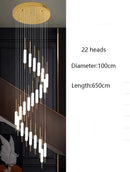 Axyaa Modern LED Chandeliers for Dining Room Pendant Lights Hanging Lamps