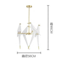 Axyaa Bird-themed LED Chandelier for Restaurant Living Room, Pendant Lamp, Floor & Desk Light