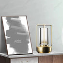Axyaa LED Desk Lamp: Industrial Style Metal Night Light for Camping and Restaurants