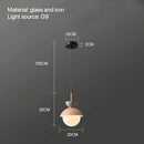 Axyaa Macaron Pendant Light for Bedroom Living Room Decor