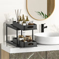 Axyaa 2-Tier Under Sink Organizer for Kitchen and Bathroom Storage