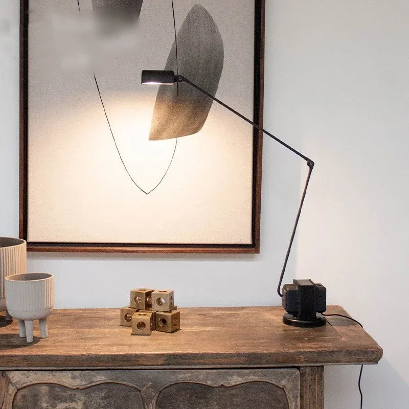 Axyaa Black Floor Lamp: Modern Design for Living Room, Bedroom, Office
