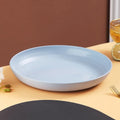 Axyaa Unbreakable Red Dinner Plates, Reusable & Dishwasher Safe for Easy Cleaning