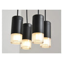 Axya LED Wall Lamp Long Line Vintage Black for Modern Living and Dining Rooms