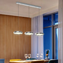 Axyaa Designer Circular Dining Pendant Chandelier with LED Light